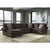 Signature Design by Ashley Jinllingsly 3-Piece RAF Sofa Sectional in Corduroy