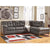 Signature Design by Ashley Alliston Sectional with Right Side Facing Chaise in DuraBlend