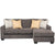 Signature Design by Ashley Hodan Sofa Chaise in Microfiber