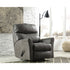 Signature Design by Ashley Tullos Rocker Recliner in Faux Leather