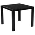 Franklin Collection Sleek End Table with Metal Legs