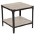 Northvale Collection End Table with Metal Legs