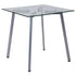 Roxbury Collection End Table with Metal Legs