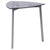 Brighton Collection Triangular Side Table with Metal Legs