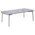 Brighton Collection Coffee Table with Metal Legs