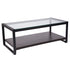 Rosedale Coffee Table with Metal Frame