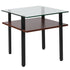 West End Collection End Table with Shelf