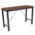 Brentwood Collection Console Table with Industrial Style Steel Legs