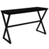 Larchmont Collection Console Table with Contemporary Metal Legs