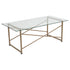 Mar Vista Collection Coffee Table with Metal Frame