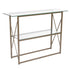 Mar Vista Collection Console Table with Metal Frame