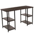 Homewood Collection Console Table with Black Metal Frame