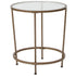 Astoria Collection End Table with Metal Frame