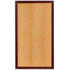 30'' x 48'' 2-Tone High-Gloss Resin Table Top with 2'' Thick Drop-Lip