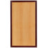 30'' x 60'' 2-Tone High-Gloss Resin Table Top with 2'' Thick Drop-Lip