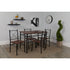 Sutton Place 5 Piece Dinette Set with Chairs