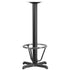 22'' x 22'' Restaurant Table X-Base with 3'' Dia. Bar Height Column and Foot Ring