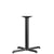 22'' x 30'' Restaurant Table X-Base with 3'' Dia. Table Height Column