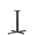22'' x 30'' Restaurant Table X-Base with 3'' Dia. Table Height Column