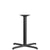 30'' x 30'' Restaurant Table X-Base with 3'' Dia. Table Height Column