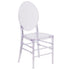 Flash Elegance Crystal Ice Stacking Florence Chair