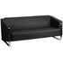 HERCULES Gallant Series Contemporary Leather Sofa with Stainless Steel Frame
